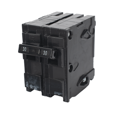 Interruptor automático enchufable tipo QP 2 polos, 30 amp