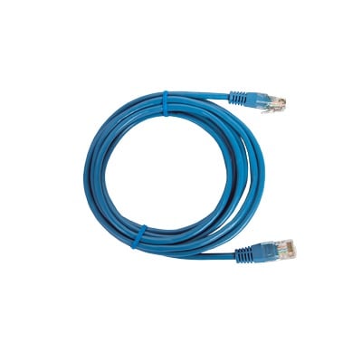Cable de Parcheo UTP Cat5e - 0.5 Metros (1.64 Pies) - Azul
