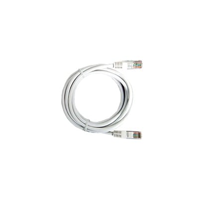 Cable de Parcheo UTP Cat5e - 0.5 Metros (1.64 Pies) - Blanco