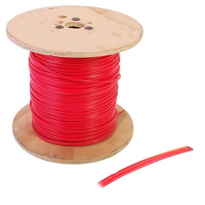 Carrete de Alambre de 305 Metros (1000 Pies) / 2 x 16 AWG / Riser / Tipo ZIP FPLR-CL3R / Para Aplicaciones en Sistemas de Detección de Incendio y Sistemas de Voceo