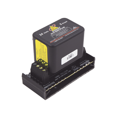 [DTK-2MHLP24BWB] Protector Contra Sobretensiones para Circuitos de Datos y Señalización con Base, Panel de Incendio, Panel de Alarma, Audio, Iluminación de Bajo Voltaje
