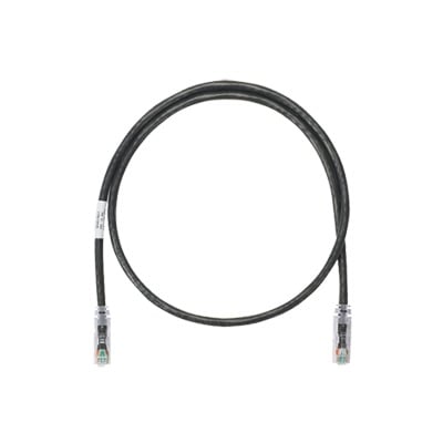 Cable de Parcheo UTP Categoría 6, con Plug Modular en Cada Extremo - 2 Metros (6.56 Pies) - Negro