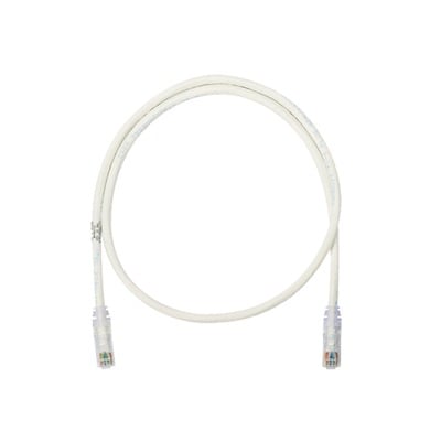 Cable de Parcheo UTP Categoría 6, con Plug Modular en Cada Extremo - 2 Metros (6.56 Pies) - Blanco Mate
