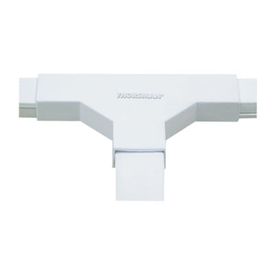 Sección en "T" color blanco de PVC auto extinguible, para canaleta TMK1720 (5240-02001)