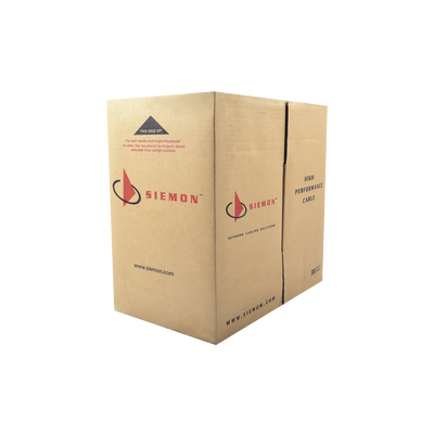 [9C6M4-E3-RXA] Bobina de Cable UTP Reelex, de 4 Pares, Alto Desempeño Cat6, PVC (CM), Color Gris, 23 AWG, 305 Metros (1000 Pies)