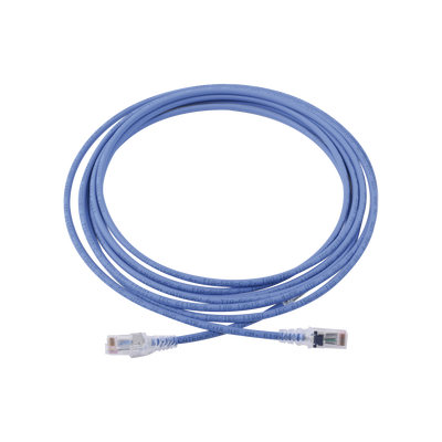 [MC6-15-06] Patch Cord MC6 Modular Cat6 UTP, CM/LS0H, 4.57 Metros (15 Pies), Color Azul