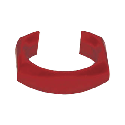 [CLIP-03] Clip de Identificación para Patch Cord Siemon, Color Rojo, Bolsa con 25 Piezas