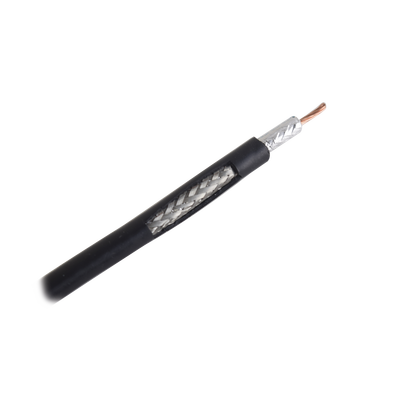 [LMR-240UF] RG-8X, Metro de Cable Coaxial Ultra Flexible, Conductor Central de Cobre Trenzado, Malla de Cobre EstaÑado, 50 Ohms