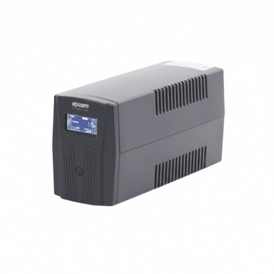 [EPU850LCD] UPS de 850VA/510W / Topología Línea Interactiva / Entrada y Salida 120 Vca / Clavija NEMA 5-15P / 6 Tomas NEMA 5-15R / Sin RJ11 ni RJ45