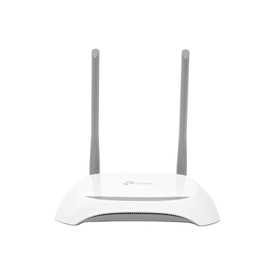 [TL-WR840N] Router Inalámbrico WISP, 2.4 GHz, 300 Mbps, 2 antenas externas omnidireccional 5 dBi, 4 Puertos LAN 10/100 Mbps, 1 Puerto WAN 10/100 Mbps, control de ancho de banda