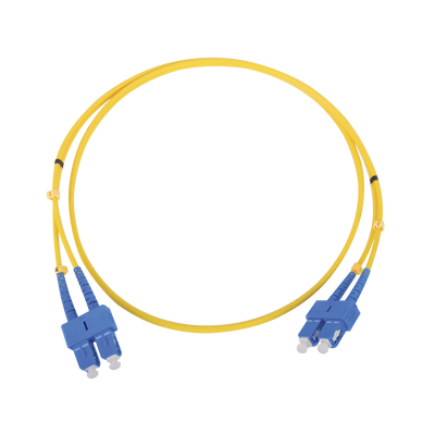 Jumper de Fibra Óptica Monomodo SC/SC Duplex de 5 Metros (16.40 Pies)