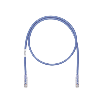 [UTP6AX50BU] Cable de Parcheo UTP, Cat6A, 24 AWG, CM, Color Azul, 15.24 Metros (50 Pies)