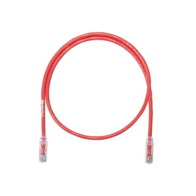 Cable de Parcheo UTP Categoría 6, con Plug Modular en Cada Extremo - 6 Metros (19.69 Pies) - Rojo